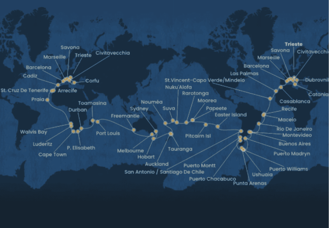 Costa Deliziosa Croisière mondiale 