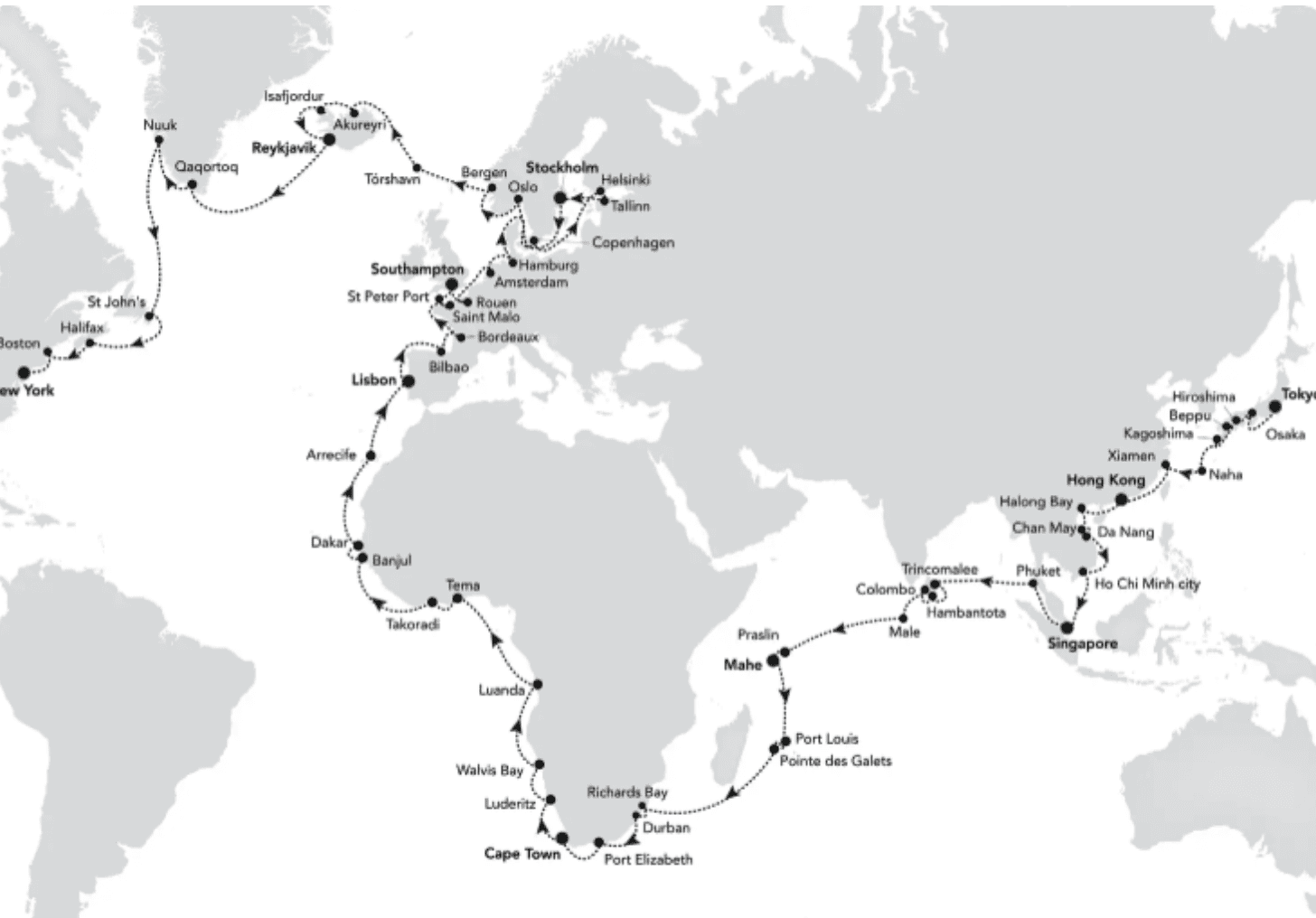 Silversea Silver Dawn Croisière mondiale