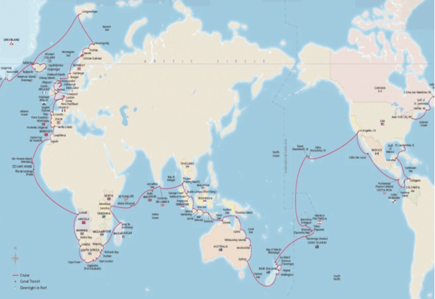 Viking Voyager 1 Croisière mondiale