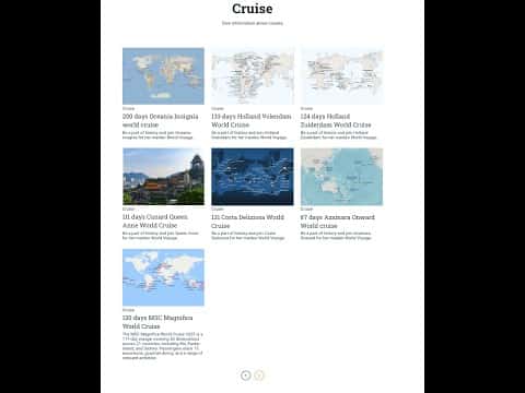 Croisière : Économiser aux Escales